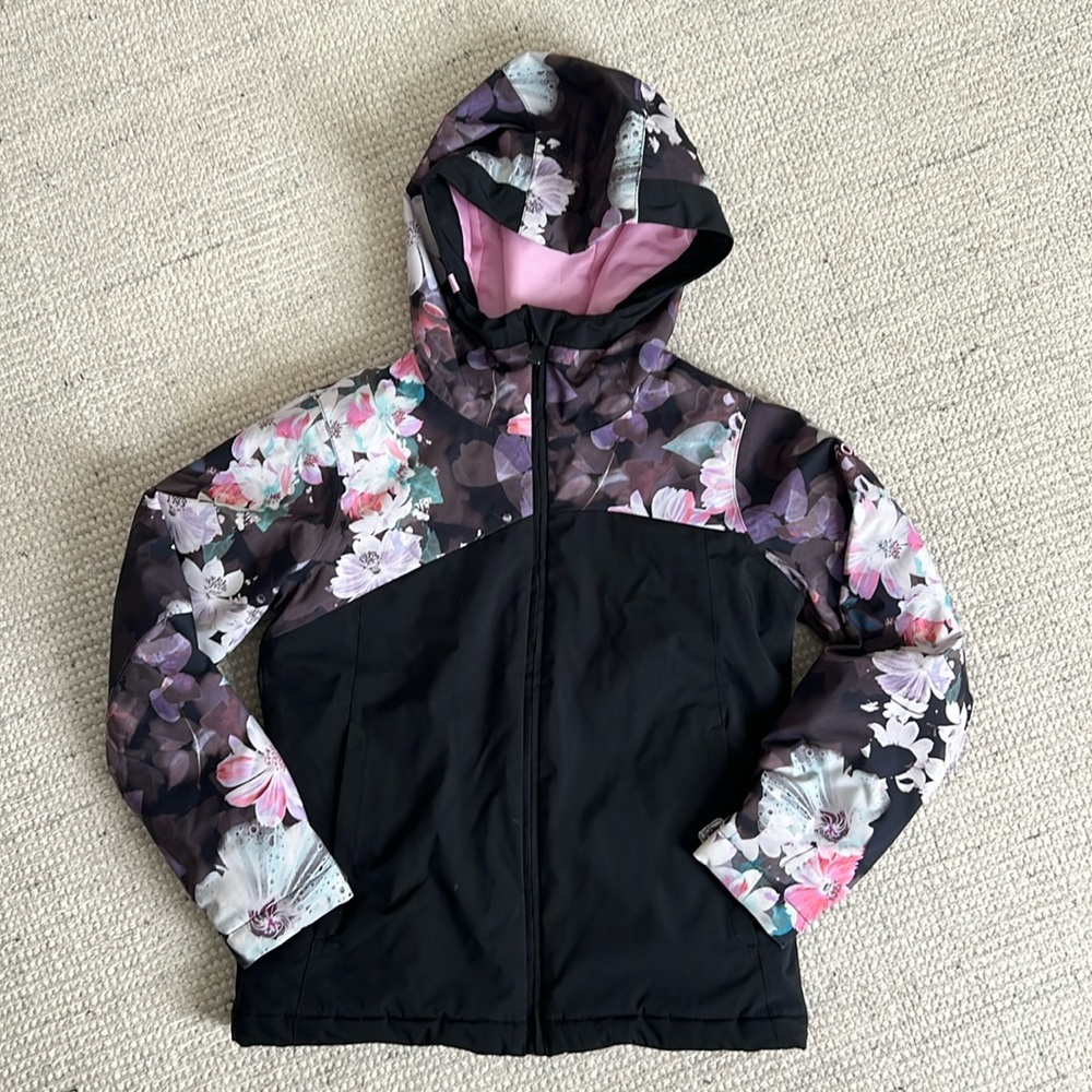 Roxy girls ski jacket size 10/m
